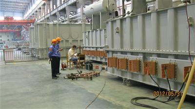 ZHSSPK-7600/10  Rectifier Transformer Testing by Russia Customer